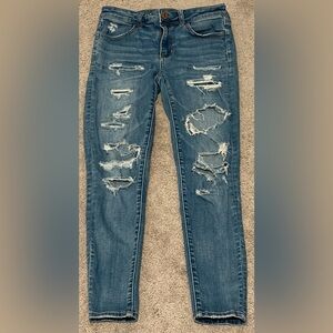 American Eagle Women’s Hi-Rise Jegging Crop Super Stretch Size R2 - 26X26